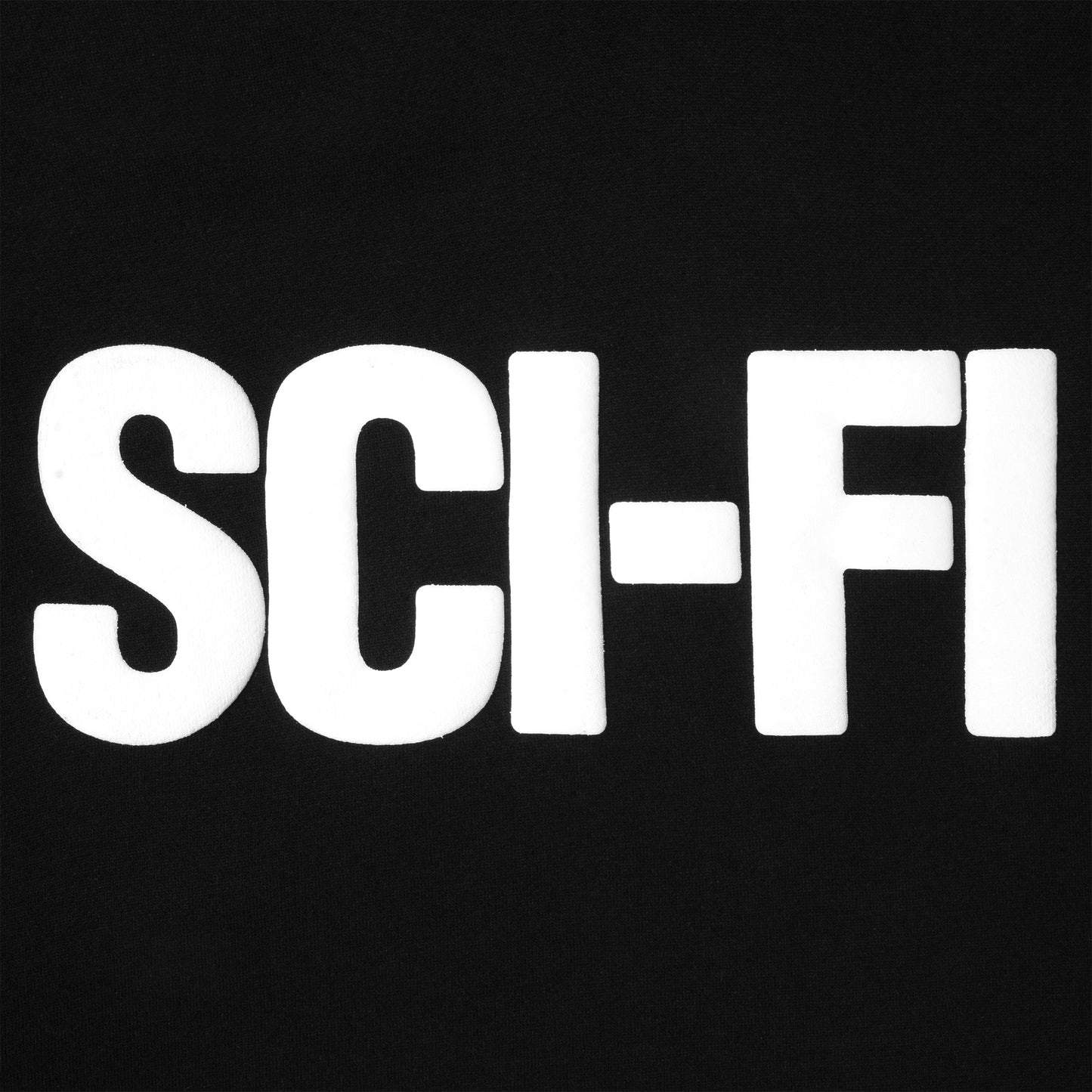 Sci-Fi Fantasy Big Logo Black Pullover Hoodie