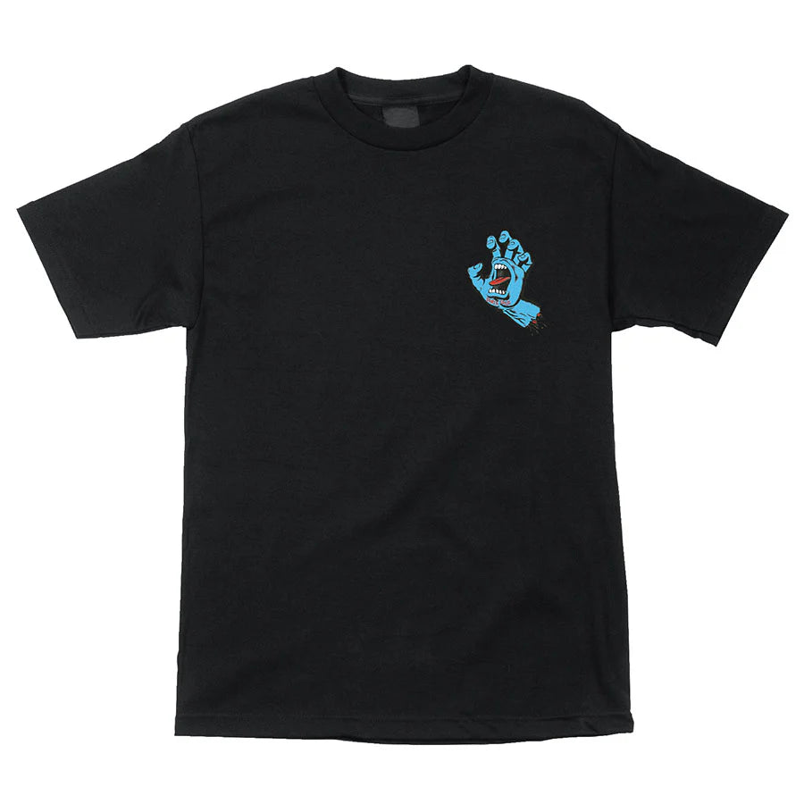 Santa Cruz Screaming Hand Black Tee