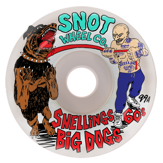 Snot Snellings Big Dogs 60mm 99a Conical Wheels