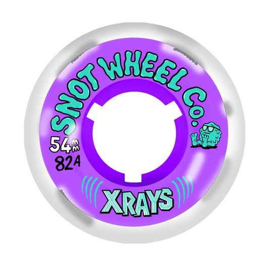 Snot X-Rays 54mm 85a Purple Core Wheels
