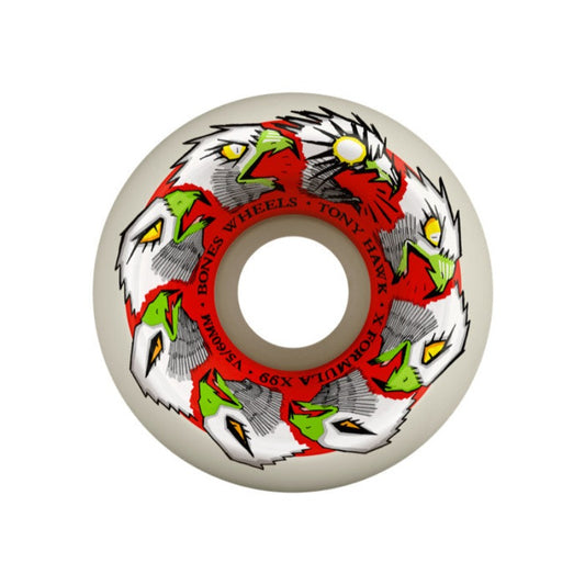 Bones Wheels X-Formula Hawk Animation V5 Sidecut 99a Wheels