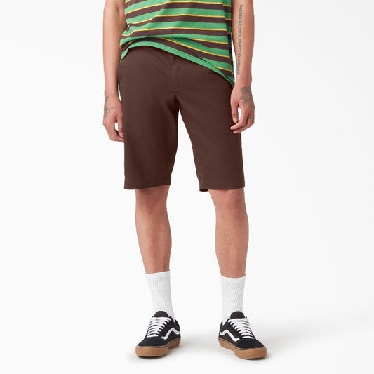 Dickies Vinny Alvarez Regular Fit 13" Chocolate Brown Shorts