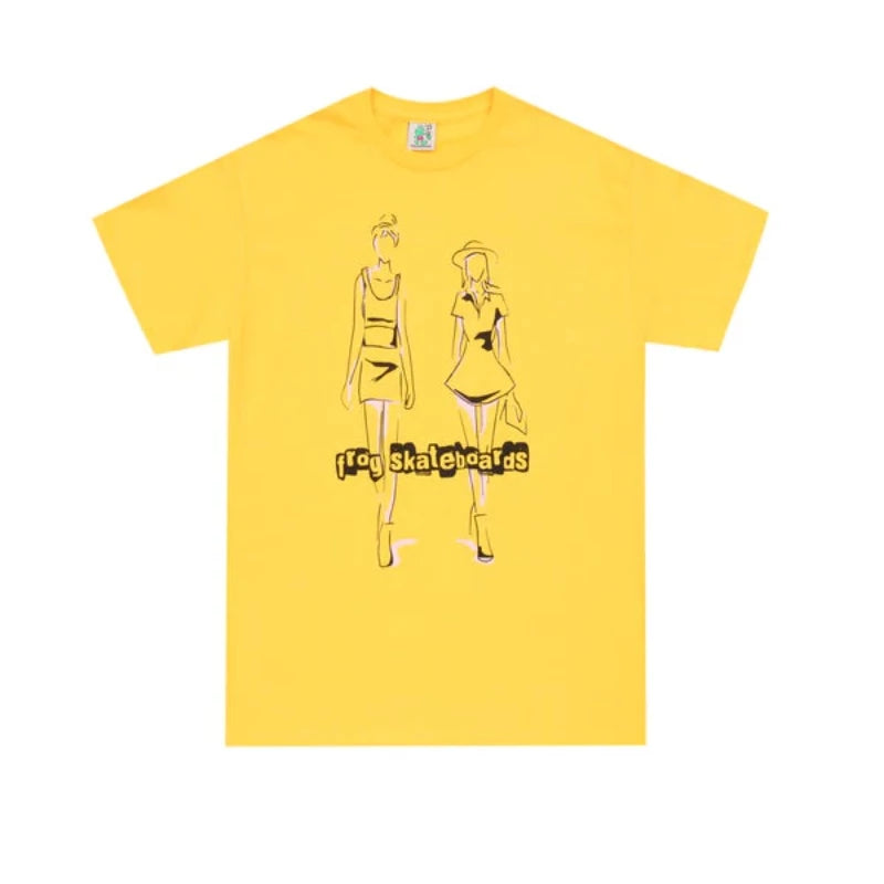 Frog Girl Bosses Yellow Tee