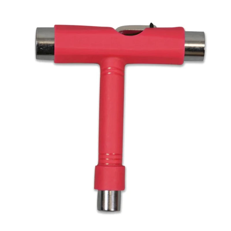 A single red skate tool