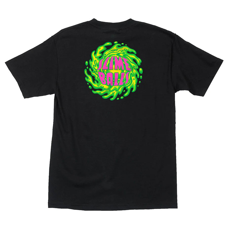 Slime Balls Logo Black Tee