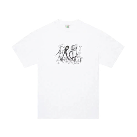 Frog Scribble Daddy White Tee