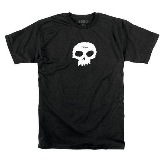 Zero Single Skull Black Tee